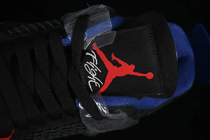 All categories Air Jordan Jordan series basketball shoes Air Jordan 4 OG version Air Jordan 4 Retro "Lase" AJ4 Joe 4 black gray blue color FV5029-003